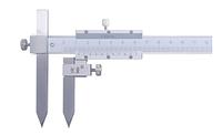 Штангенциркуль ШЦО 10-150 - 0,02 для измерения межцентровых расстояний с плоскими вставками 10мм