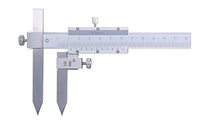 Штангенциркуль ШЦО 10-300 - 0,02 для измерения межцентровых расстояний с плоскими вставками 10мм