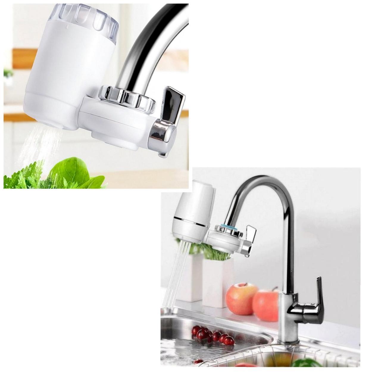 Насадка універсальна на кран для очищення води Zoosen Water Purifier ⁇ Проточний побутовий фільтр-насадка на кран