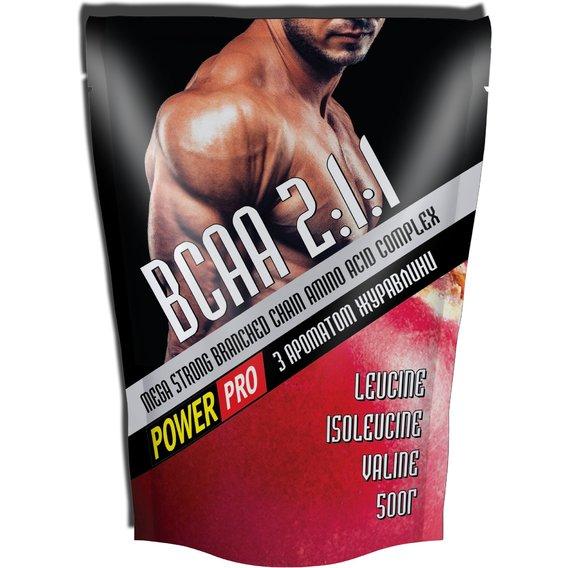 BCAA Mega Strong 2:1:1 Power Pro 500 г Журавлина