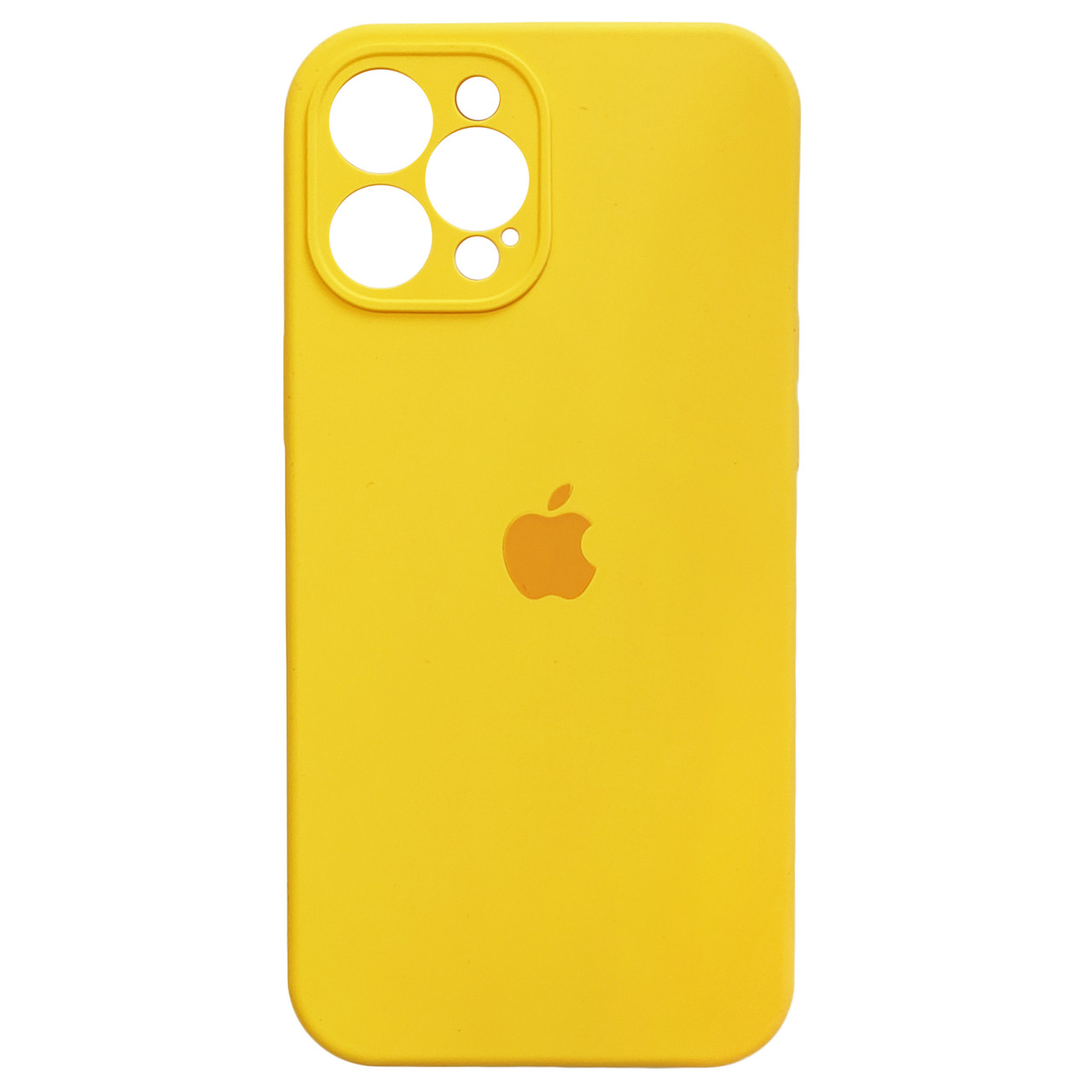 Чохол Silicone Full Camera для Apple iPhone 13 Pro Canary Yellow