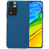 Защитный чехол Nillkin для Xiaomi Redmi Note 11 Pro China / 11 Pro+ 5G Global (Super Frosted Shield) Blue