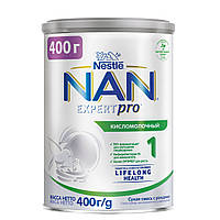 NAN (НАН) 1 Кисломолочний, Суха кисломолочна суміш для дітей з народження, 400 г