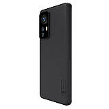 Захисний чехол Nillkin для Xiaomi 12 /12X (Super Frosted Shield) Black Чорний, фото 4