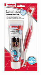 Двостороння зубна щітка для собак і котів Beaphar (Біфар) 1шт.
