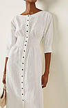 Приталена сукня з льону. Розмір XS-6XXL,plus-size. Кольори в асортименті., фото 2