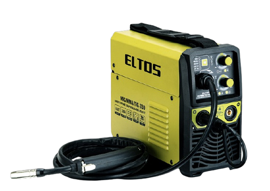 Інверторний напівавтомат Eltos MIG/MMA/TIG-330 (3 в 1, Верхнє завантаження Котушки), фото 1