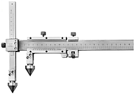 Штангенциркуль ШЦО 30-2000-0,02 для измерения межцентровых расстояний с коническими вставками со шкалой SHAN