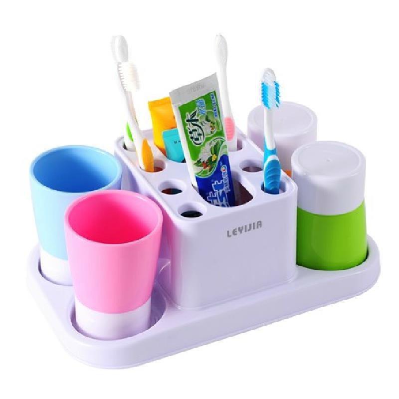 Підставка для зубних щіток | Органайзер в ванну RY-808 | Дозатор зубної пасти