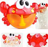 Вubble crab Іграшка для купання у ванній музичний краб, фото 6