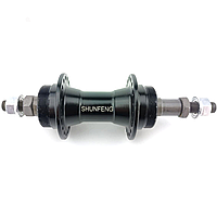 Втулка Задня 219 Disk гальмо, чорна, під тріскачку, OLD 130 мм Shunfeng