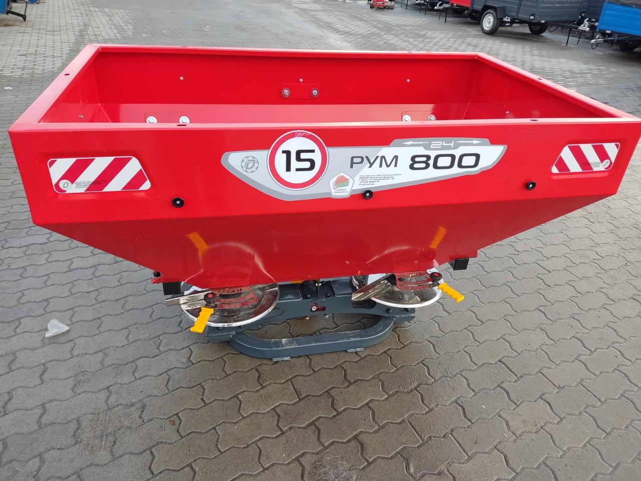 Розкидач міндобрив 800 кг D-Pol