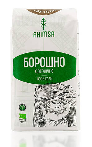 Мука из зеленой гречки органическая 1 кг ТМ Ahimsa, фото 2