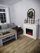 Камінокомплект ArtiFlame LAURITZ AF23S білий б'янко (зі звуком), фото 3