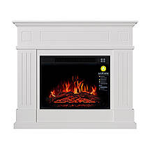 Камінокомплект ArtiFlame LAURITZ AF23S білий б'янко (зі звуком), фото 4