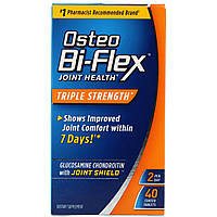 Osteo Bi-Flex, USA, Здоров'я суглобів, потрійна сила, 40 шт.