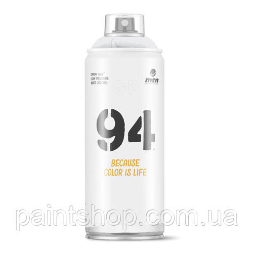 Аерозольна фарба MTN 94 RV-7047 Siberian Grey (Світло-сірий) 400 мл