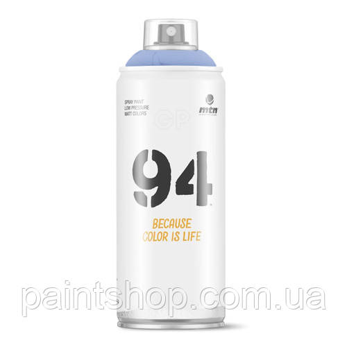 Аерозольна фарба MTN 94 RV-314 Rosemary Blue (Світло-синій) 400 мл