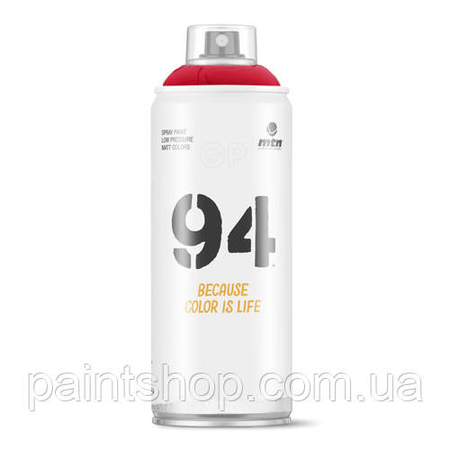 Аерозольна фарба MTN 94 RV-3001 Vivid Red (Червоний) 400 мл
