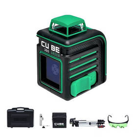 Нівелір лазерний лінійний ADA Cube 3-360 Green Ultimate Edition