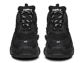 Кросівки Balenciaga Triple S Black, фото 4