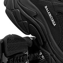 Кросівки Balenciaga Triple S Black, фото 6