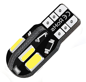 T10 8-SMD LED W5W 5730SMD Canbus лампочка автомобільна - білий, фото 4