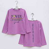 Реглан для дівчинки WANEX Фіолетовий р. 98