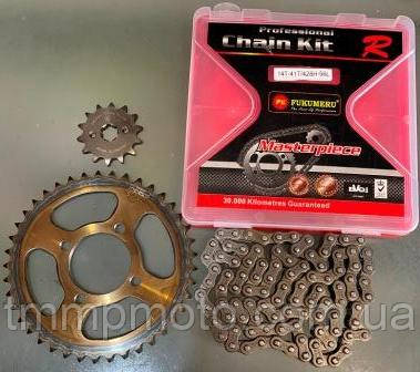 Набір зірок + ланцюг 428/98 Альфа FUKUMERU