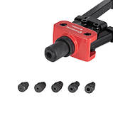 Пістолет заклепувальний ручний 360мм, діаметр застосовуваної заклепки 2.4; 3.2; 4; 4.8; 6.4мм, STORM INTERTOOL RT-0018, фото 7