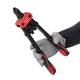 Пістолет заклепувальний ручний 360мм, діаметр застосовуваної заклепки 2.4; 3.2; 4; 4.8; 6.4мм, STORM INTERTOOL RT-0018, фото 8