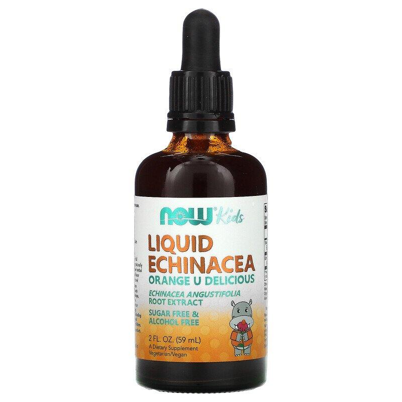 Liquid Echinacea for Kids Now Foods 59 мл, фото 1