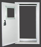 Щит металевий зовнішній порожній (без задньої стінки) для 1 фазних електрочисників, 380х200х95м