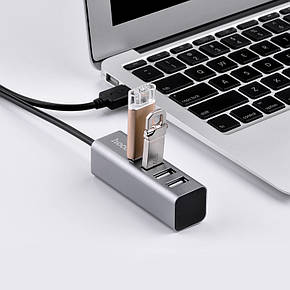 Usb Hub 4USB Hoco HB1 Tarnish, фото 4