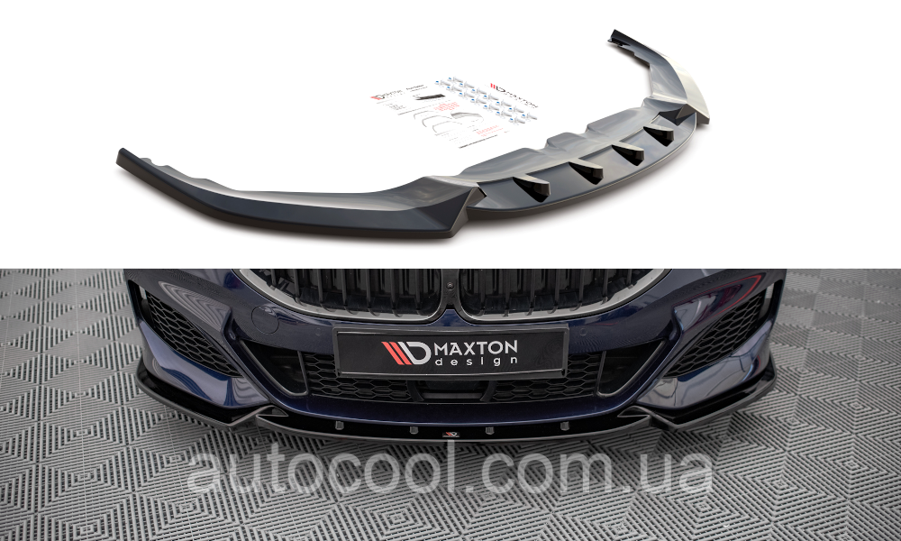 Накладка на передній бампер-сплітер BMW M850I GRAN COUPE G16 2018+ г.