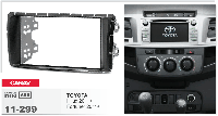 2-DIN переходная рамка TOYOTA Hilux 2011-2015, Fortuner 2011+, CARAV 11-299