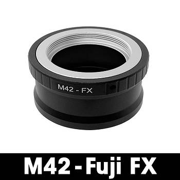 Адаптер M42 - FX перехідник для об'єктива Fuji Fujifilm X-T2 XT-3 X-M1 X-X E1-E2 X-T10 X-Pro1 та ін., байонет X