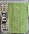 Ніжно зелений набір для сауни жіночий, 3 предмети, Туреччина, фото 2