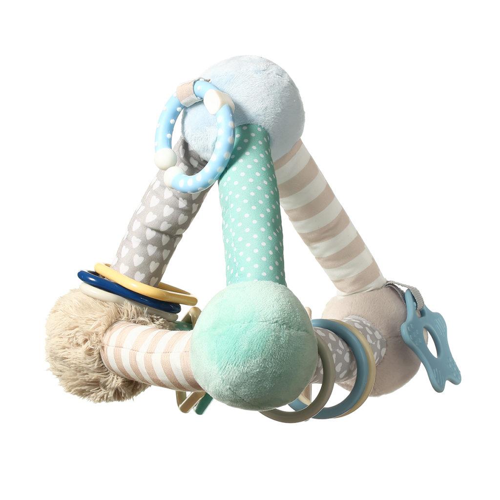 Розвиваюча м'яка піраміда (М'ятний), фото 1