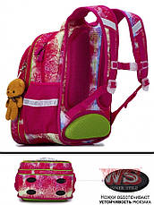 Рюкзак дитячий для дівчинки шкільний ортопедичний SkyName Собачка R1-025, фото 3