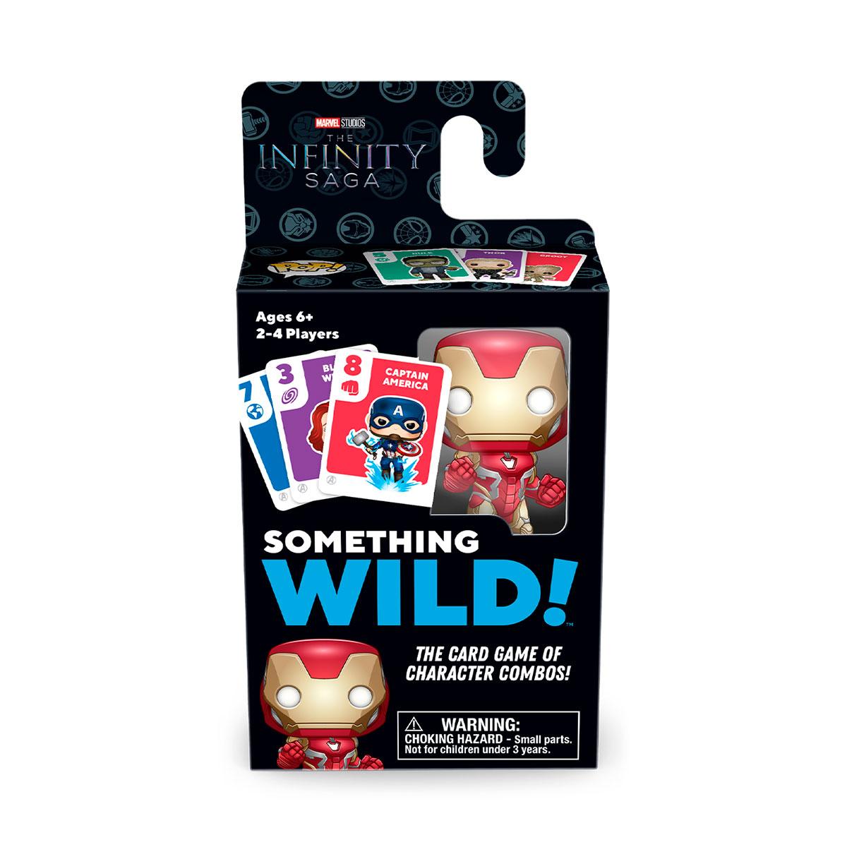 Настільна гра з картками Funko  Pop Card Game Something Wild - Залізна людина 60495