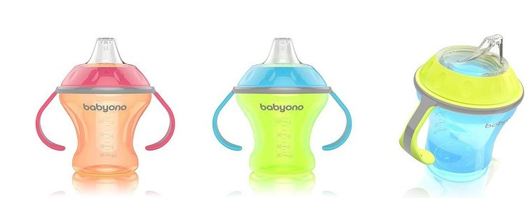 Поїлка непроливайка з м'яким носиком, 180мл (3+) "Natural nursing" "BabyOno"