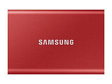 Накопичувач зовнішній SSD 2.5" USB 1.0 TB Samsung T7 Red (MU-PC1T0R/WW)