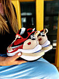 Жіночі кросівки Nike Sacai x VaporWaffle Baige & Red | Найк Сакаї Червоні, фото 5