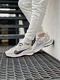 Чоловічі / жіночі кросівки Nike Sacai x VaporWaffle Grey | Найк Сакаї Сірі, фото 4
