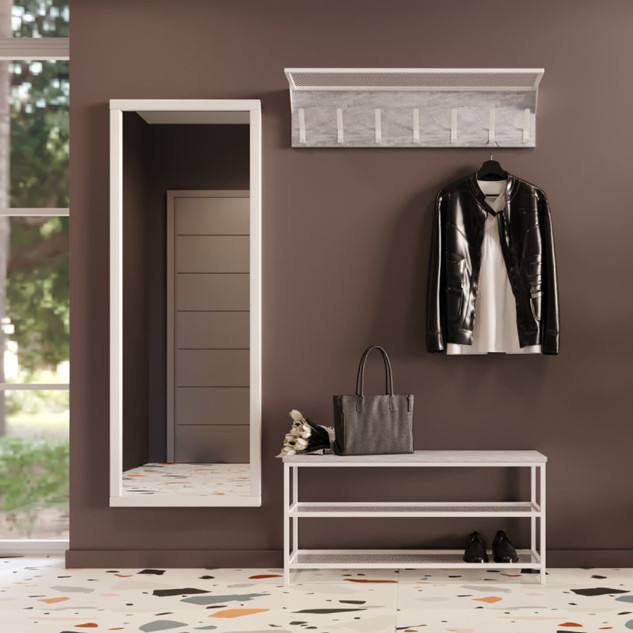 Передпокій "Ембер 2" Білий, фото 1