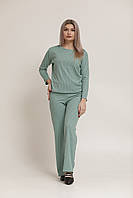 Костюм трикотаж рубчик Кофта +штани Тіффані