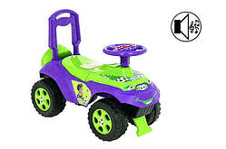 Толокар музичний  Автошка  фіолетово-зелений 0142/02 DOLONI