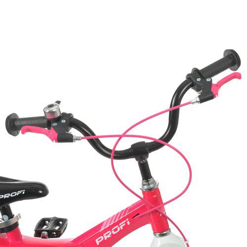Велосипед двухколесный детский 16 дюймов (магниевая рама) Profi Hunter LMG16232 Розовый - фото 3 - id-p1572878235