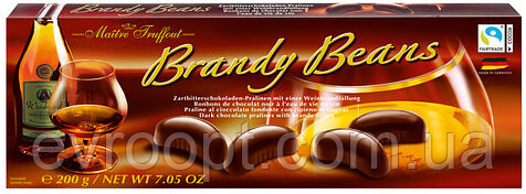 Цукерки праліне Brendy 6% алкоголю Maitre Truffout 200 г